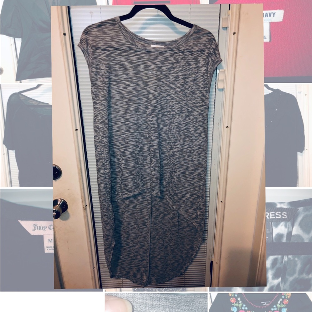 Gray blouse